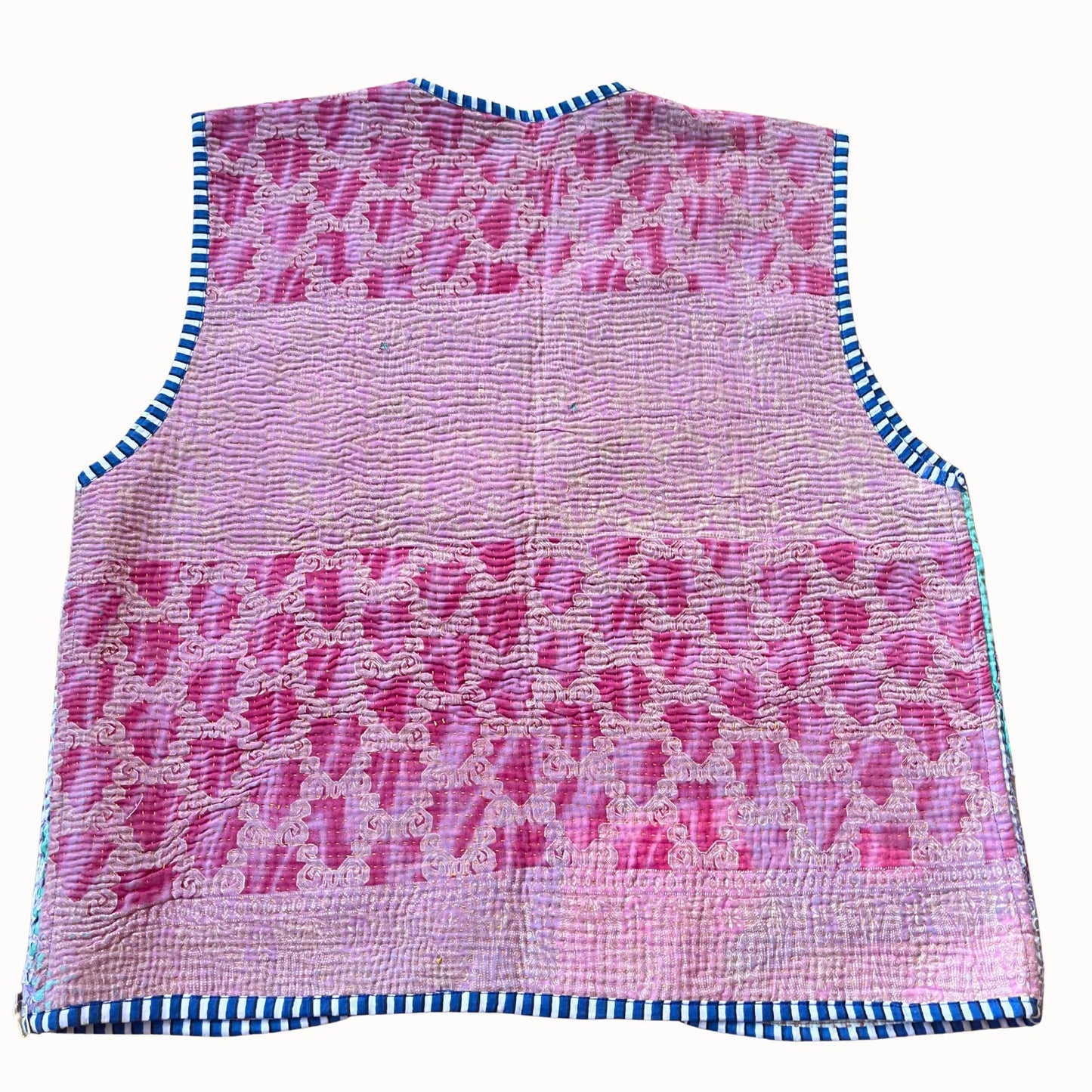 Gilet Karma jaune & bleu