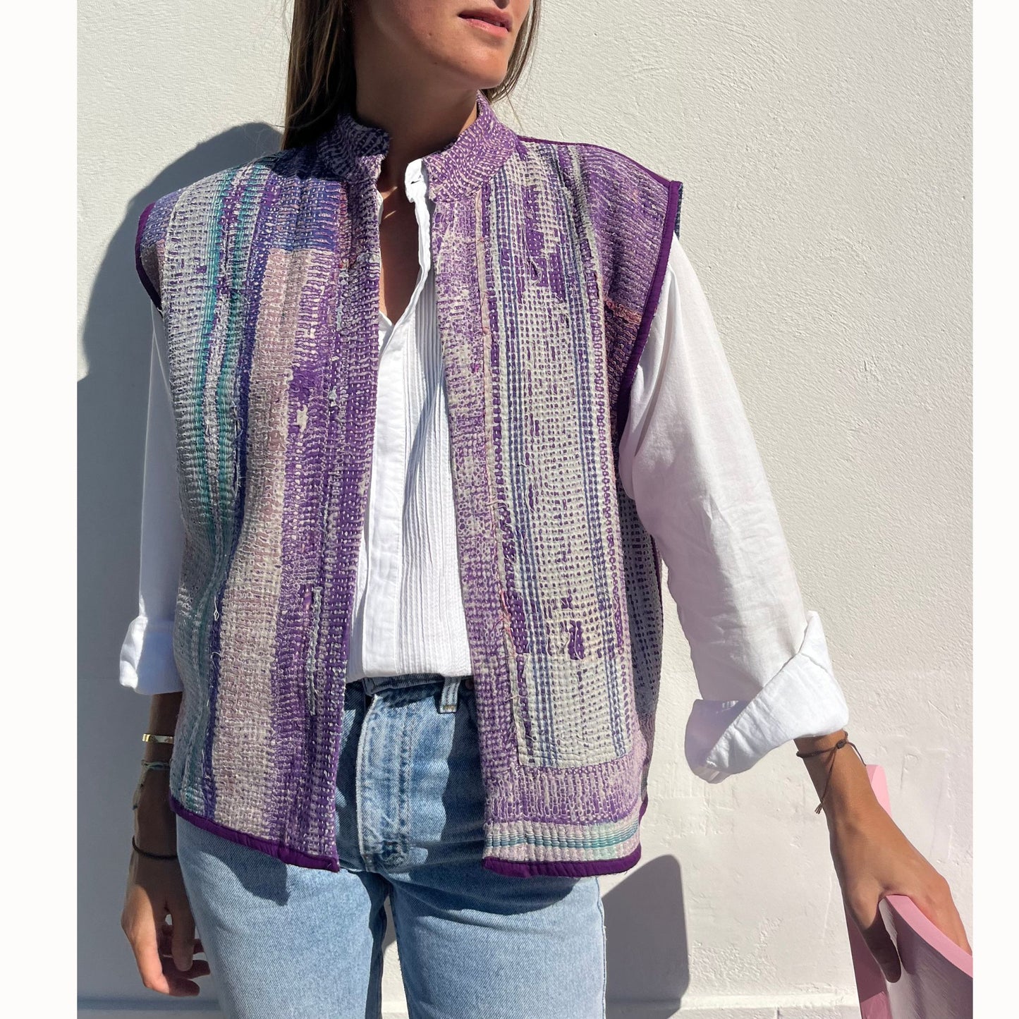 Gilet Mira violet