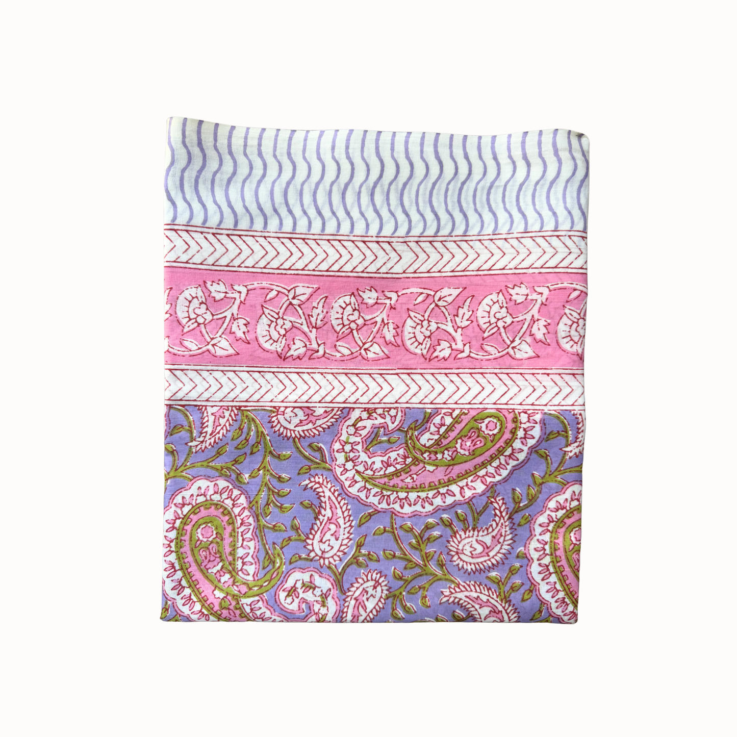 Paréo violet & rose