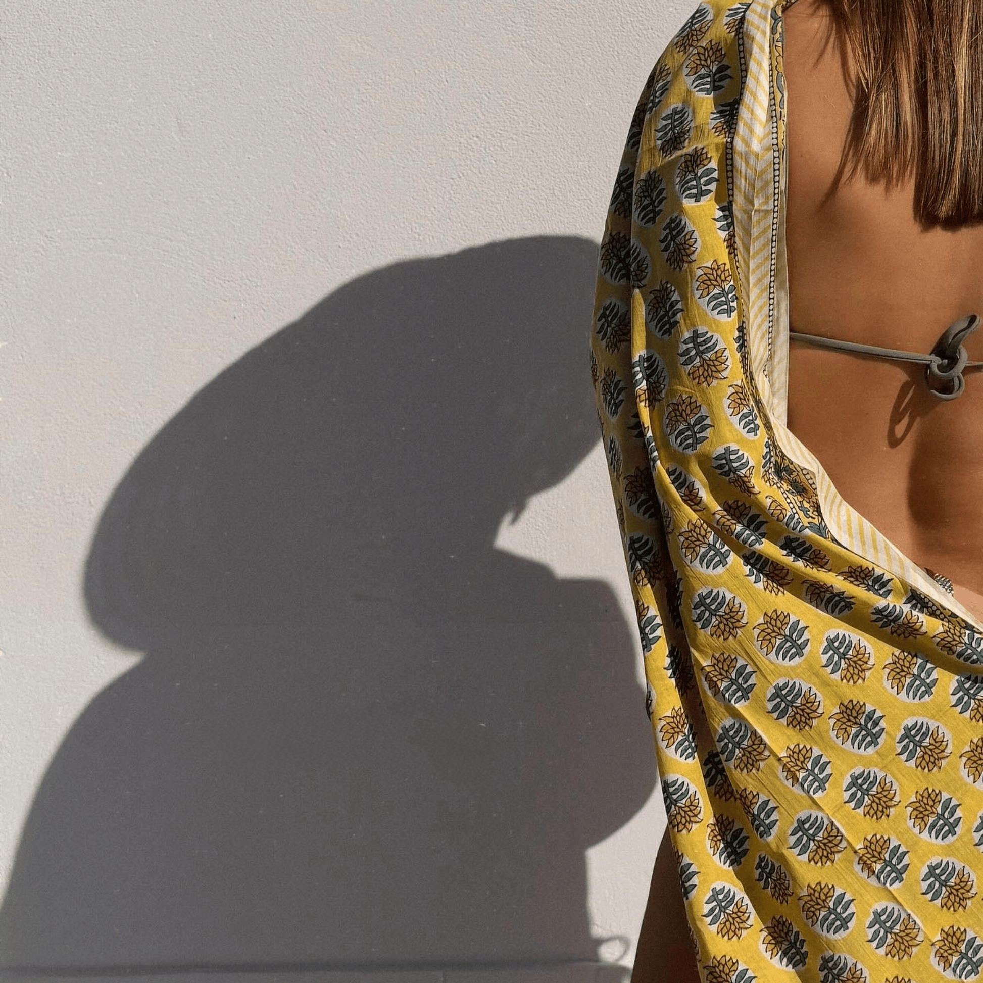 Paréo jaune Hindima