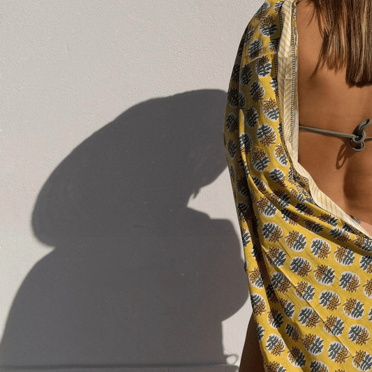 Paréo jaune Hindima