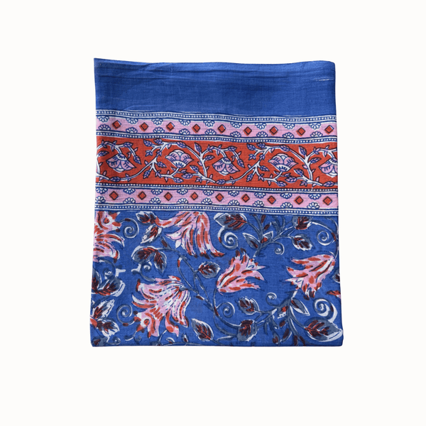 Paréo bleu foncé