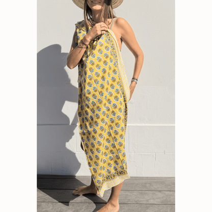 Paréo jaune vif