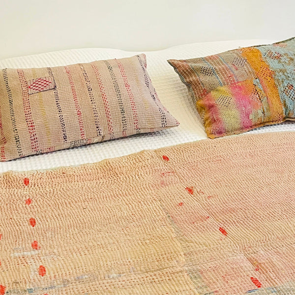 Plaid Kantha multicolore