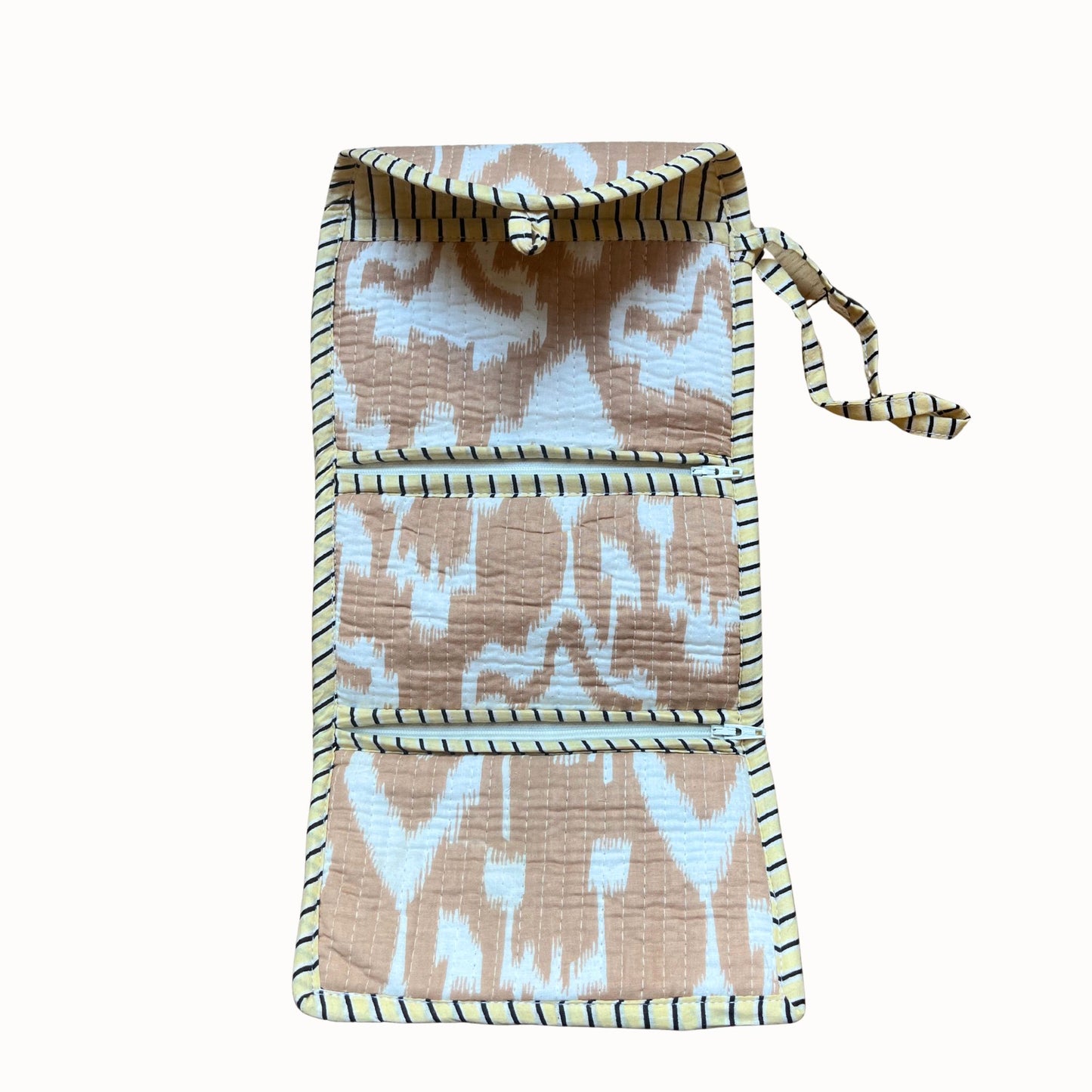 Pochette bijoux Anaya beige