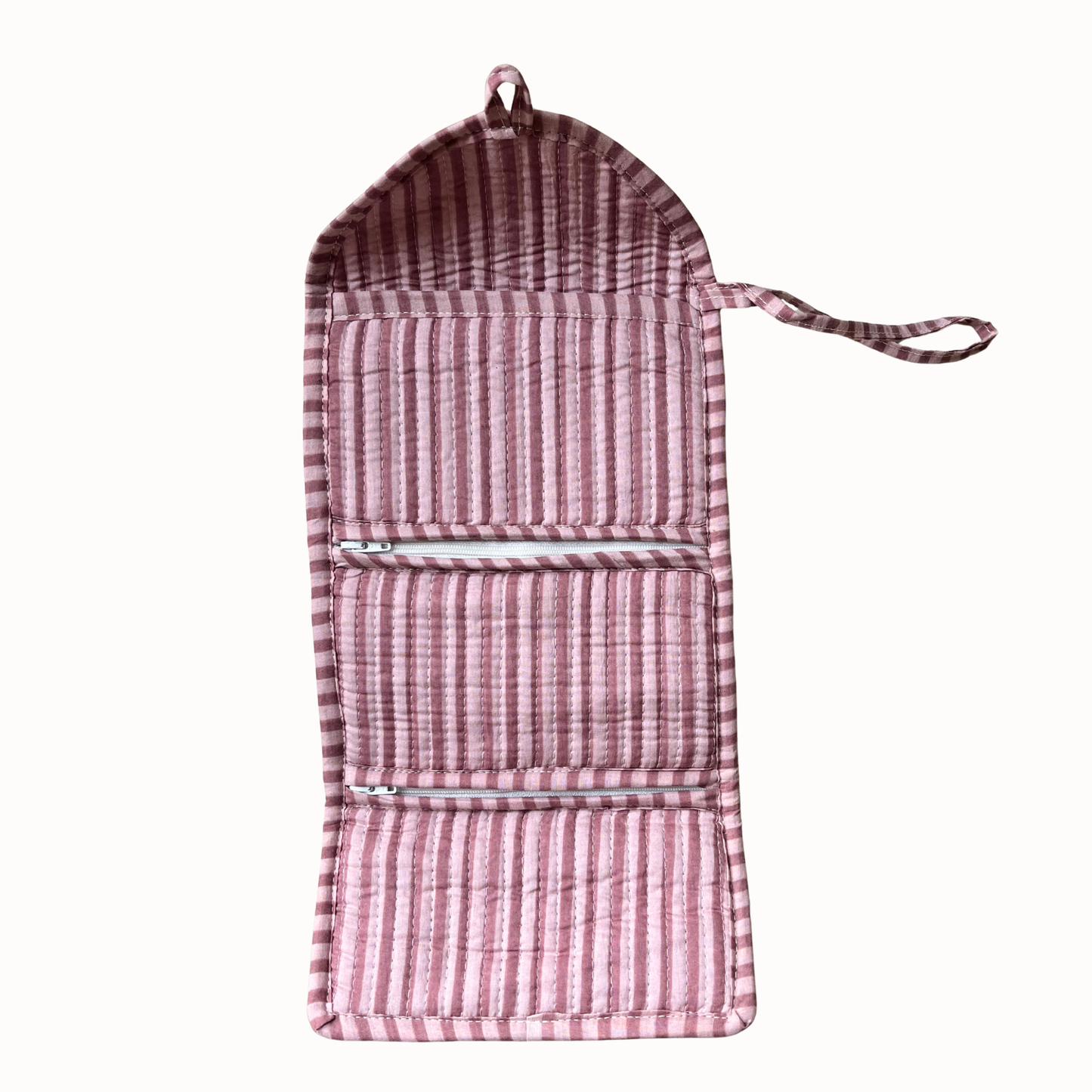 Pochette bijoux Anaya rose