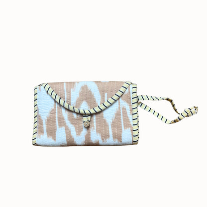 Pochette bijoux Anaya beige