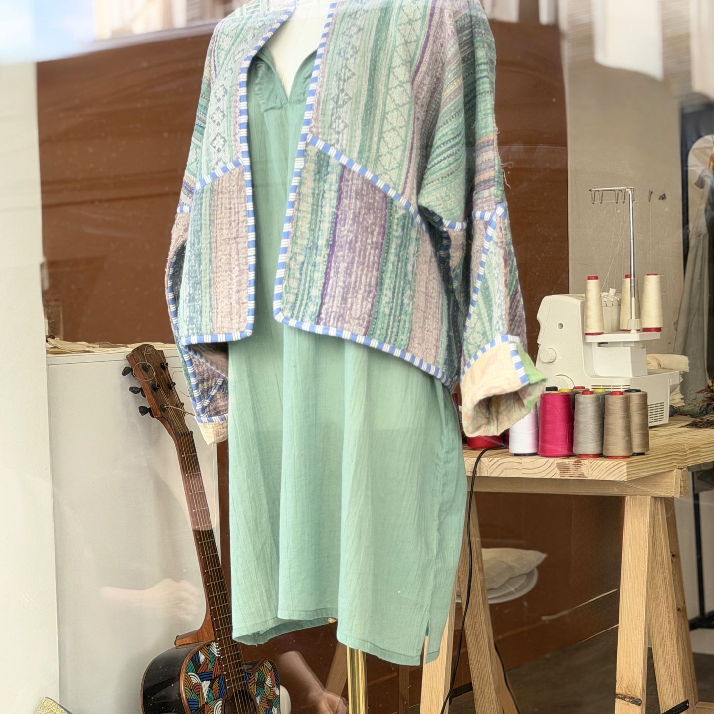 Robe de plage taille unique coton