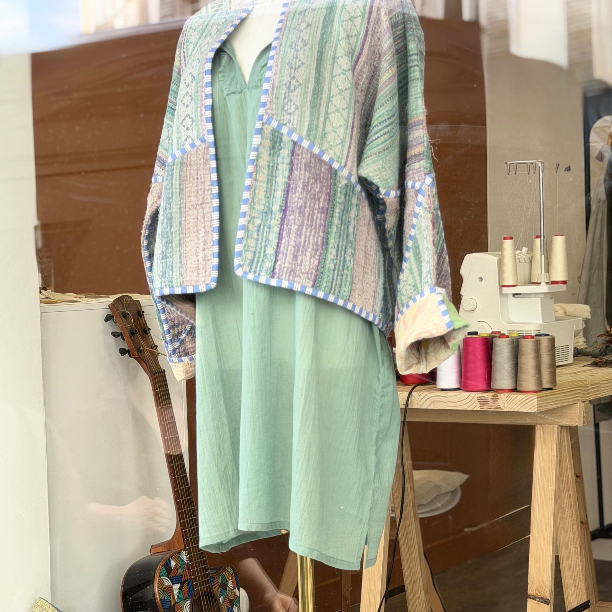 Robe de plage taille unique coton