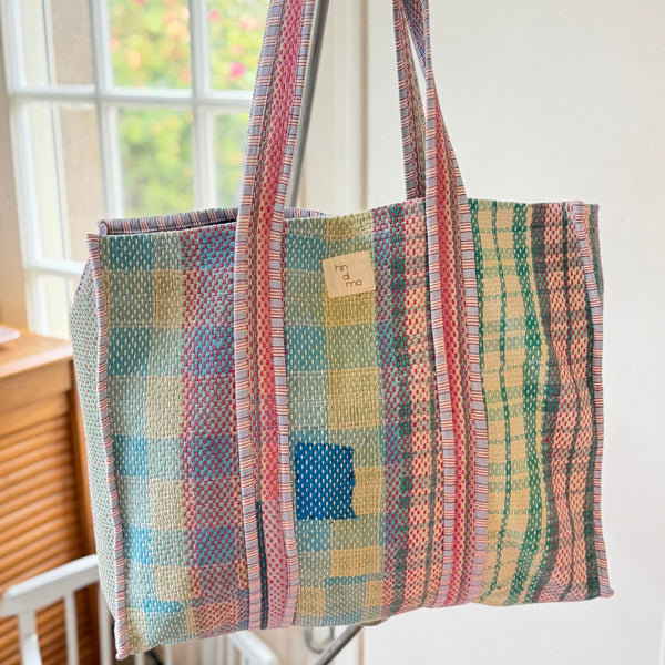 Sac Lanka jaune & bleu