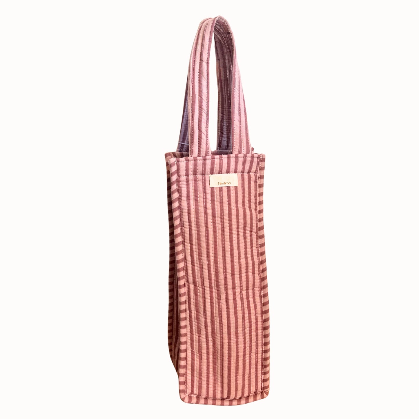 Sac porte-bouteille Ila rosé