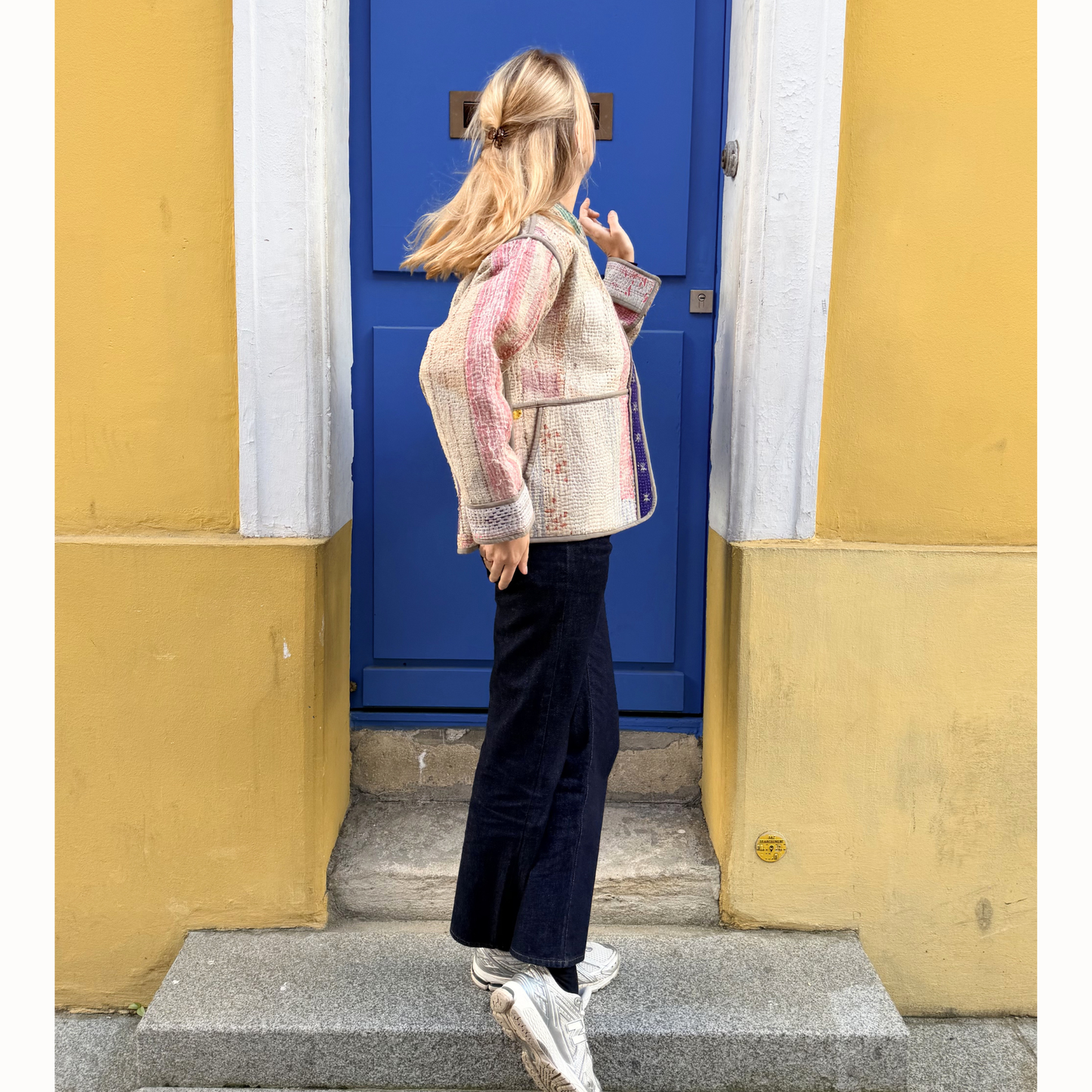 Veste India pastel