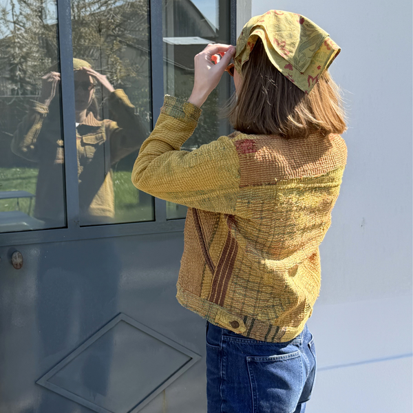 Blouson Guila moutarde