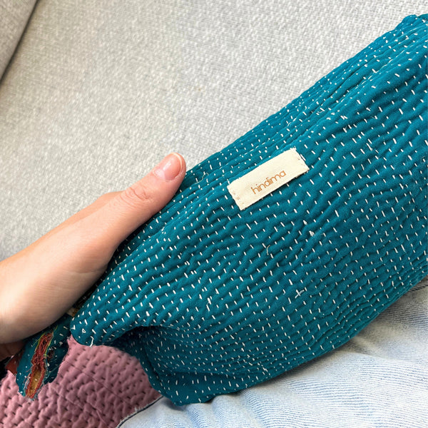 Trousse Pia bleue canard