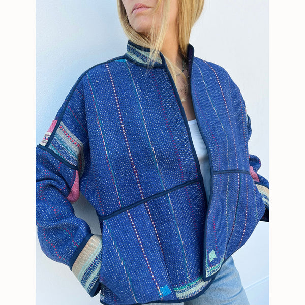 Veste Alma bleue