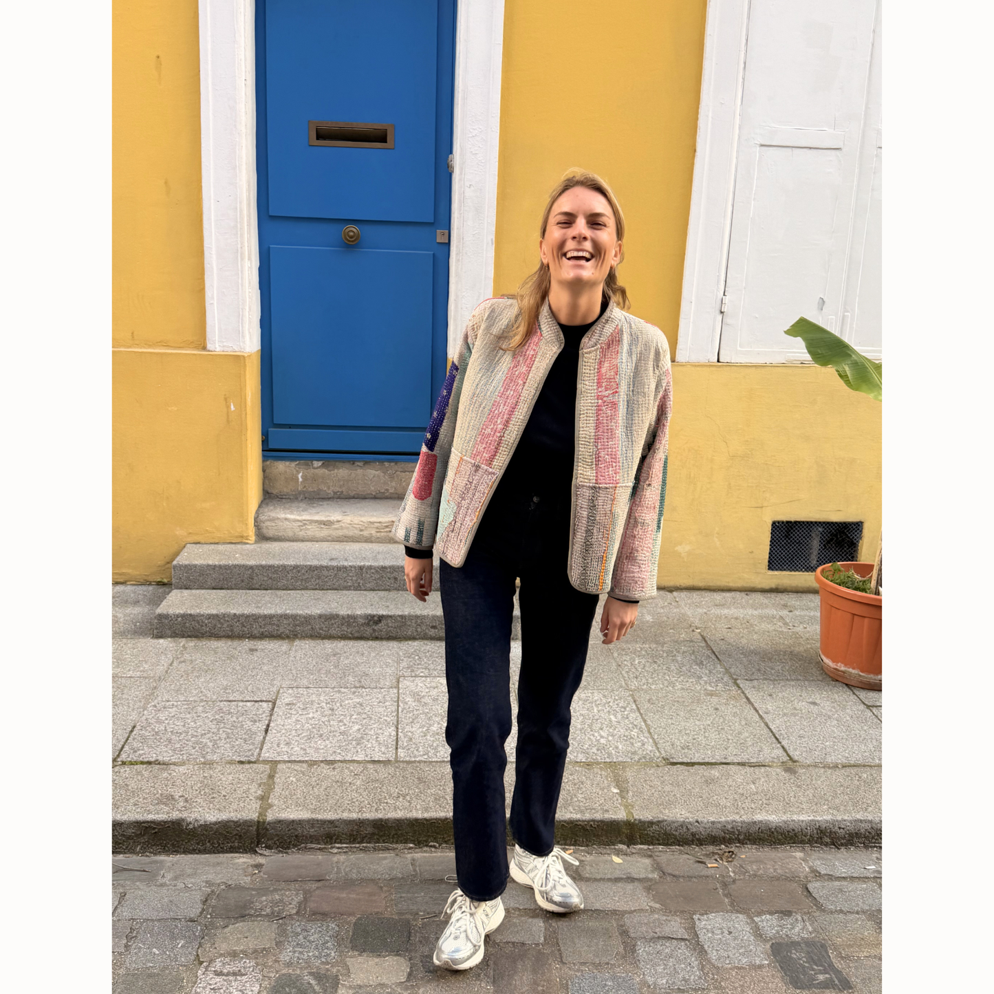 Veste India pastel