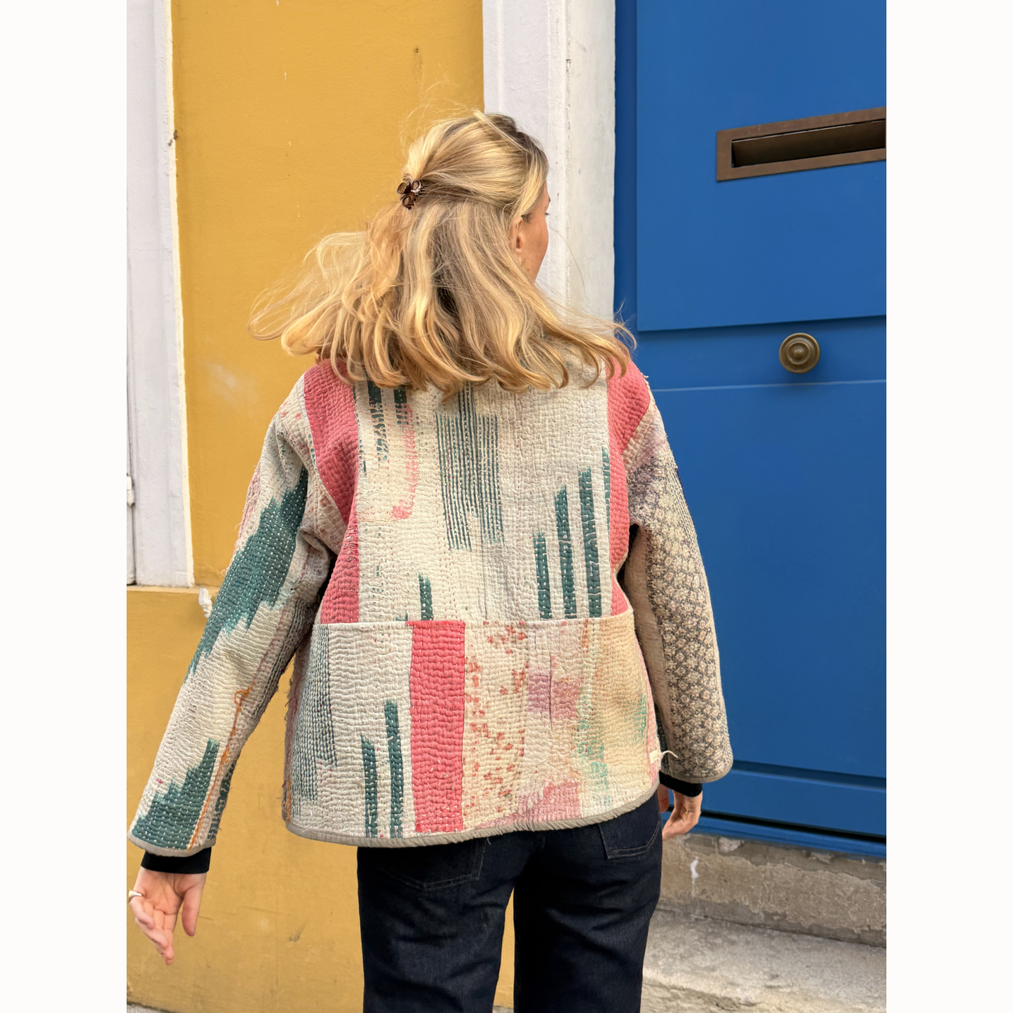 Veste India pastel