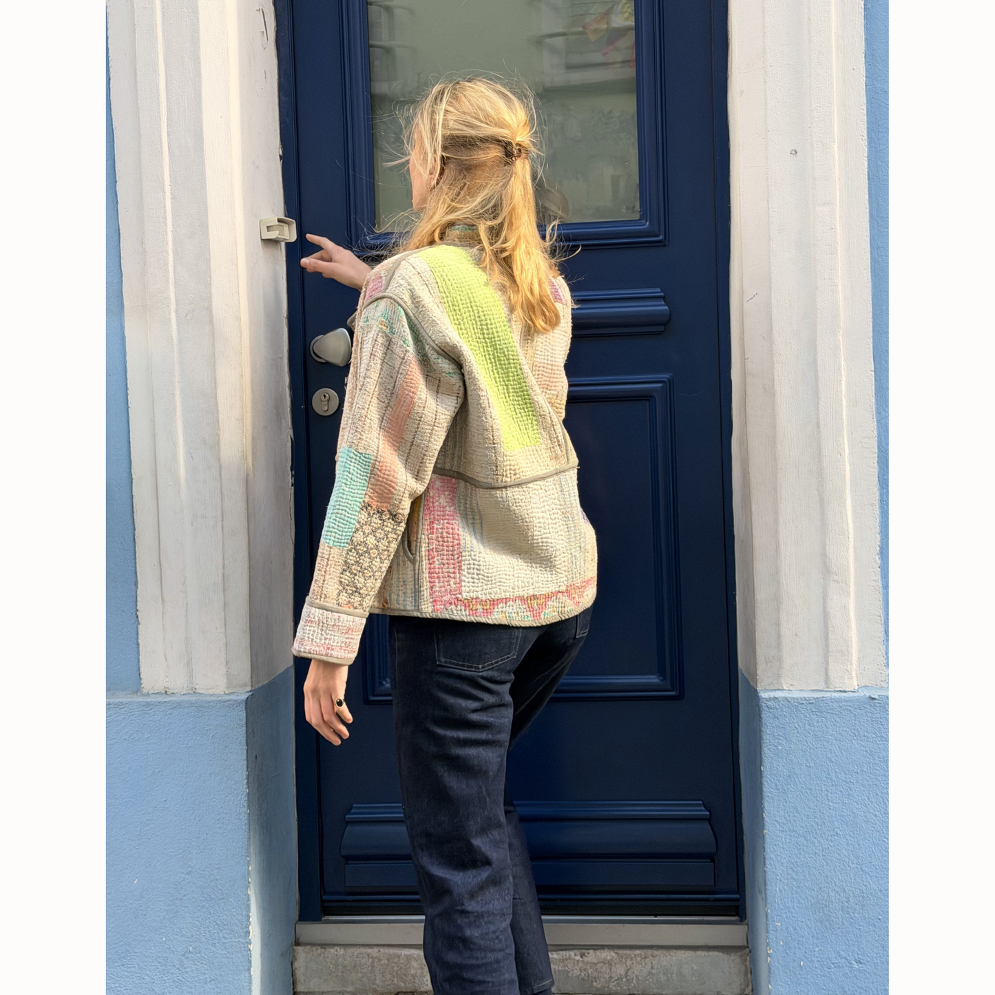 Veste India pastel