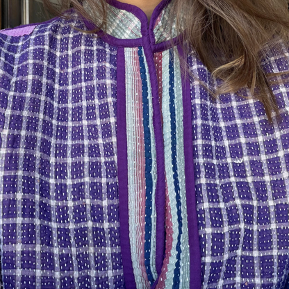 Veste India carreau