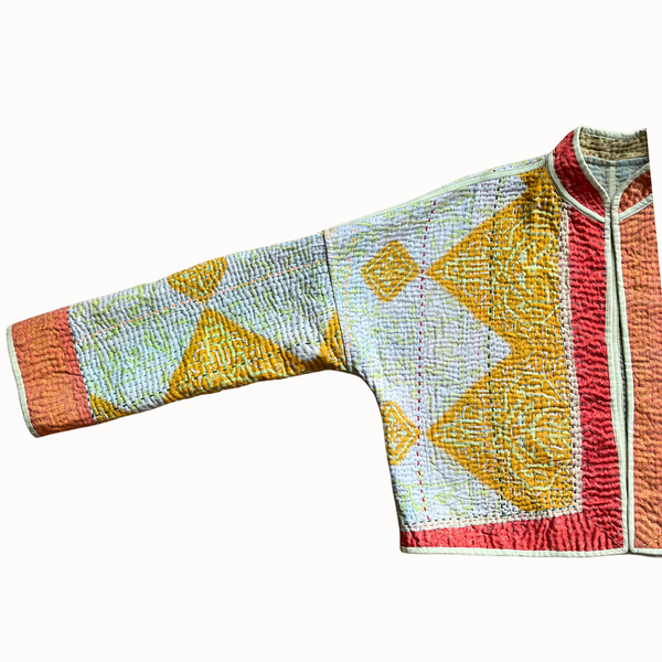 Veste courte Diane jaune