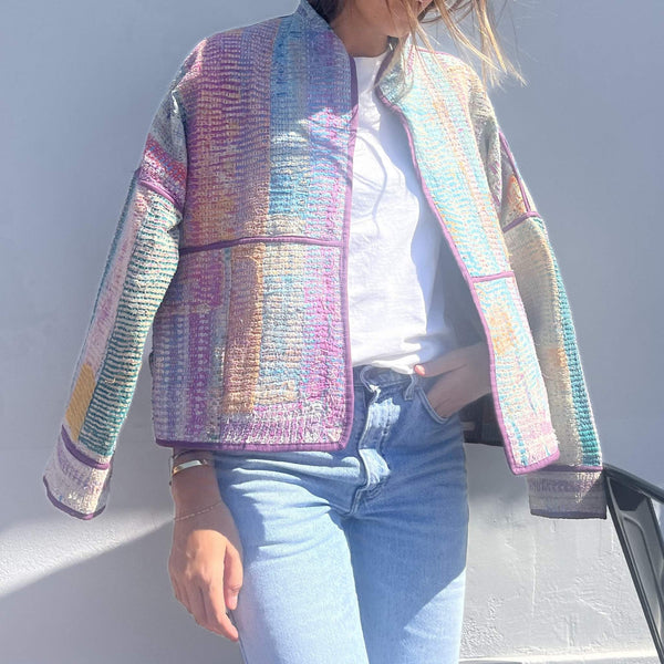 Veste Alma arc en ciel