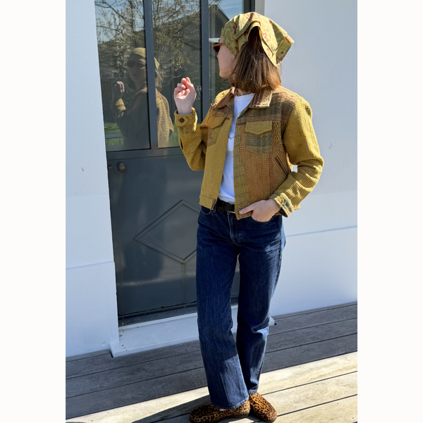 Blouson Guila moutarde